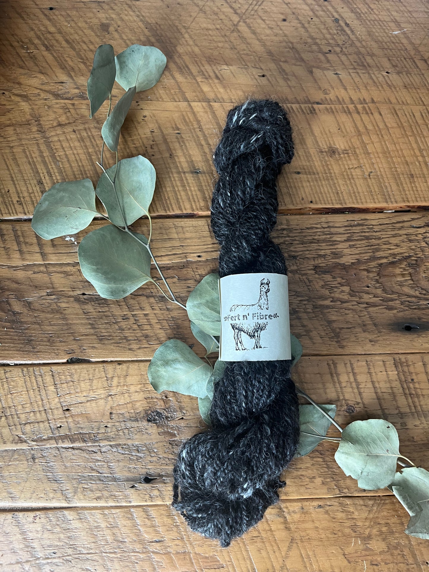 Handspun Suri Llama - Blaze