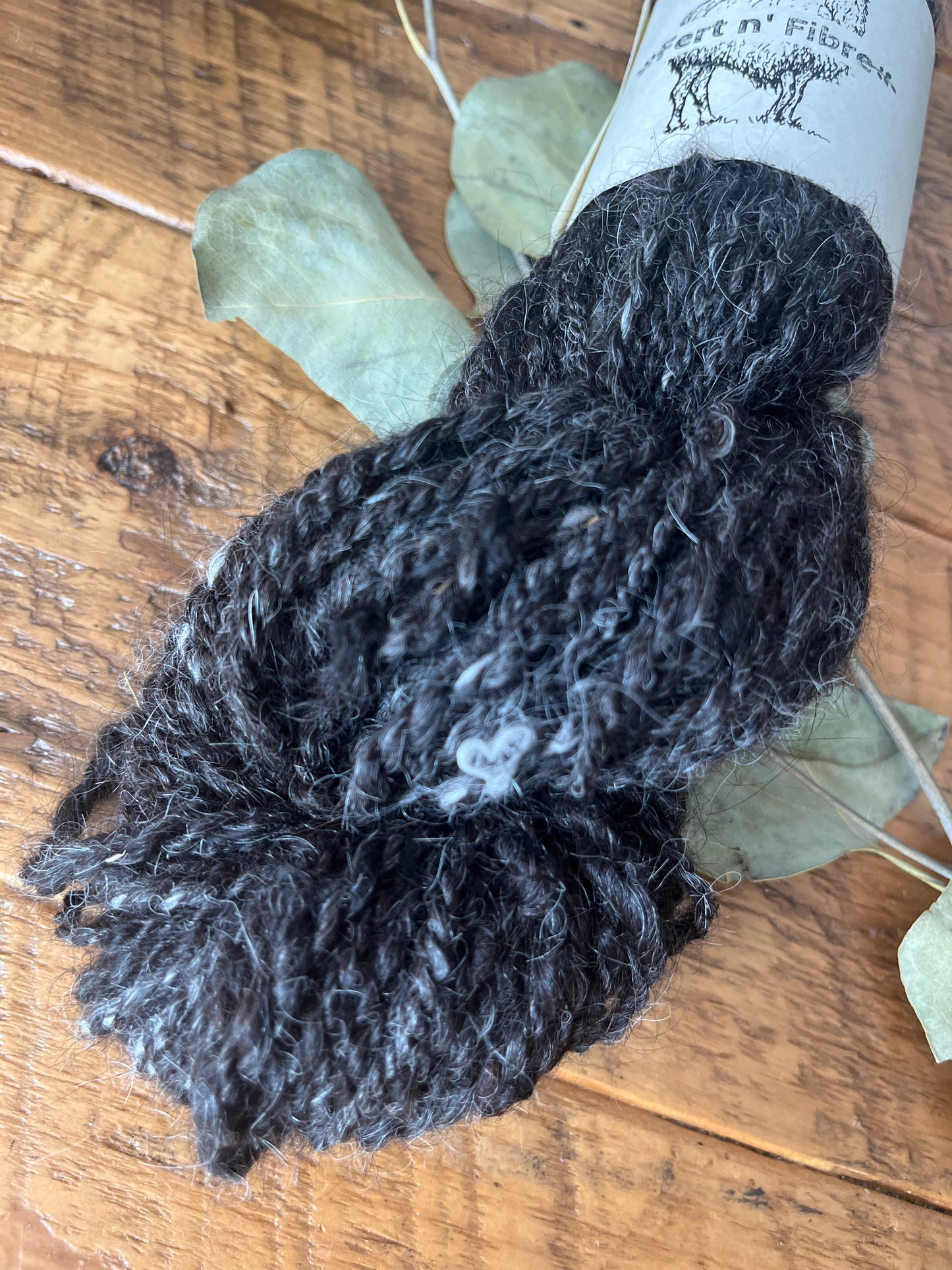 Handspun Suri Llama - Blaze
