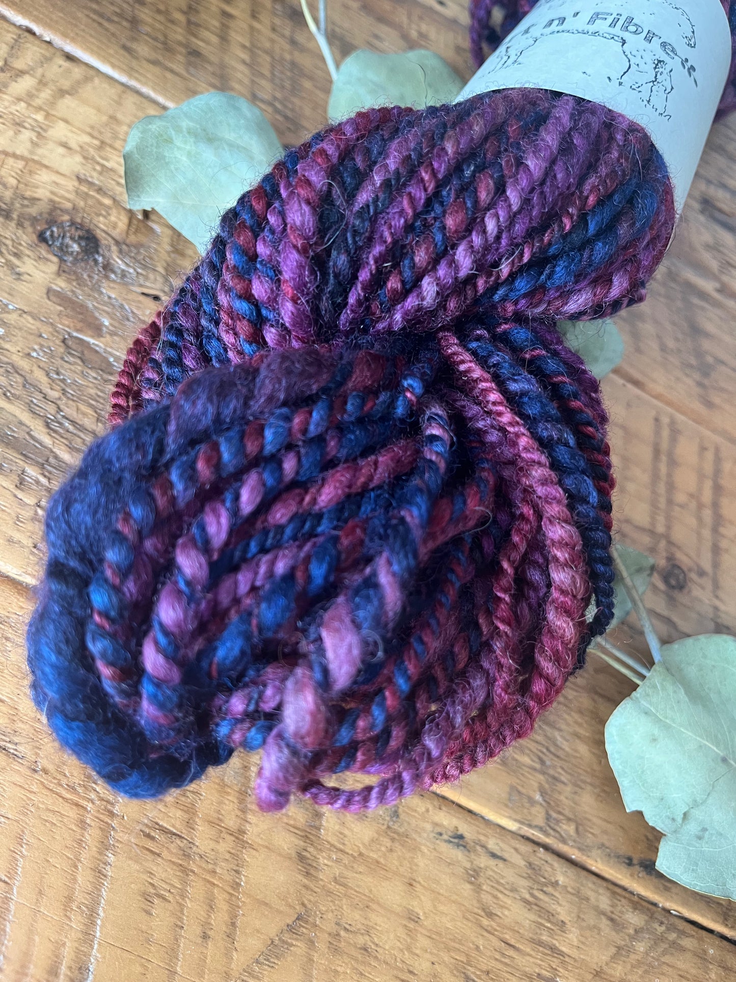 Handspun Yarn - BFL Hand Dyed