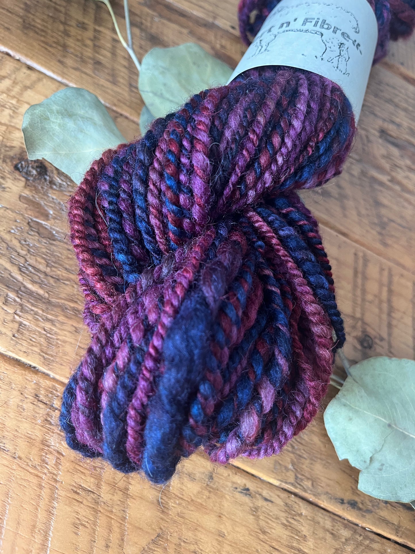 Handspun Yarn - BFL Hand Dyed