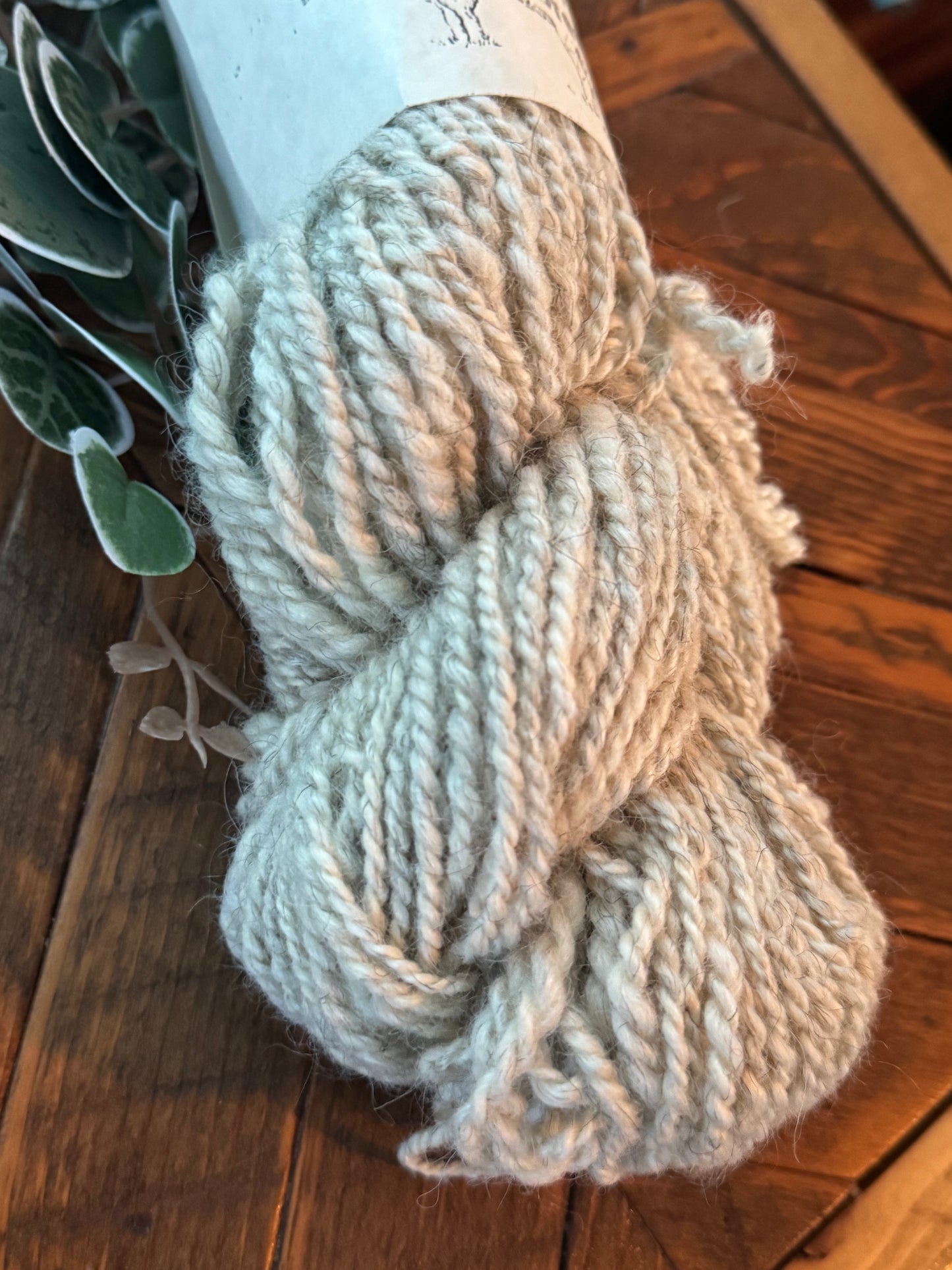 Handspun Finn x Shetland Yarn - Elsie Mae