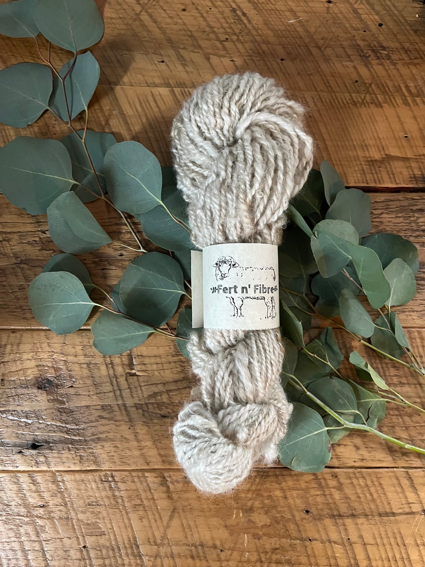 Handspun Yarn Cotwolds X - Turtle