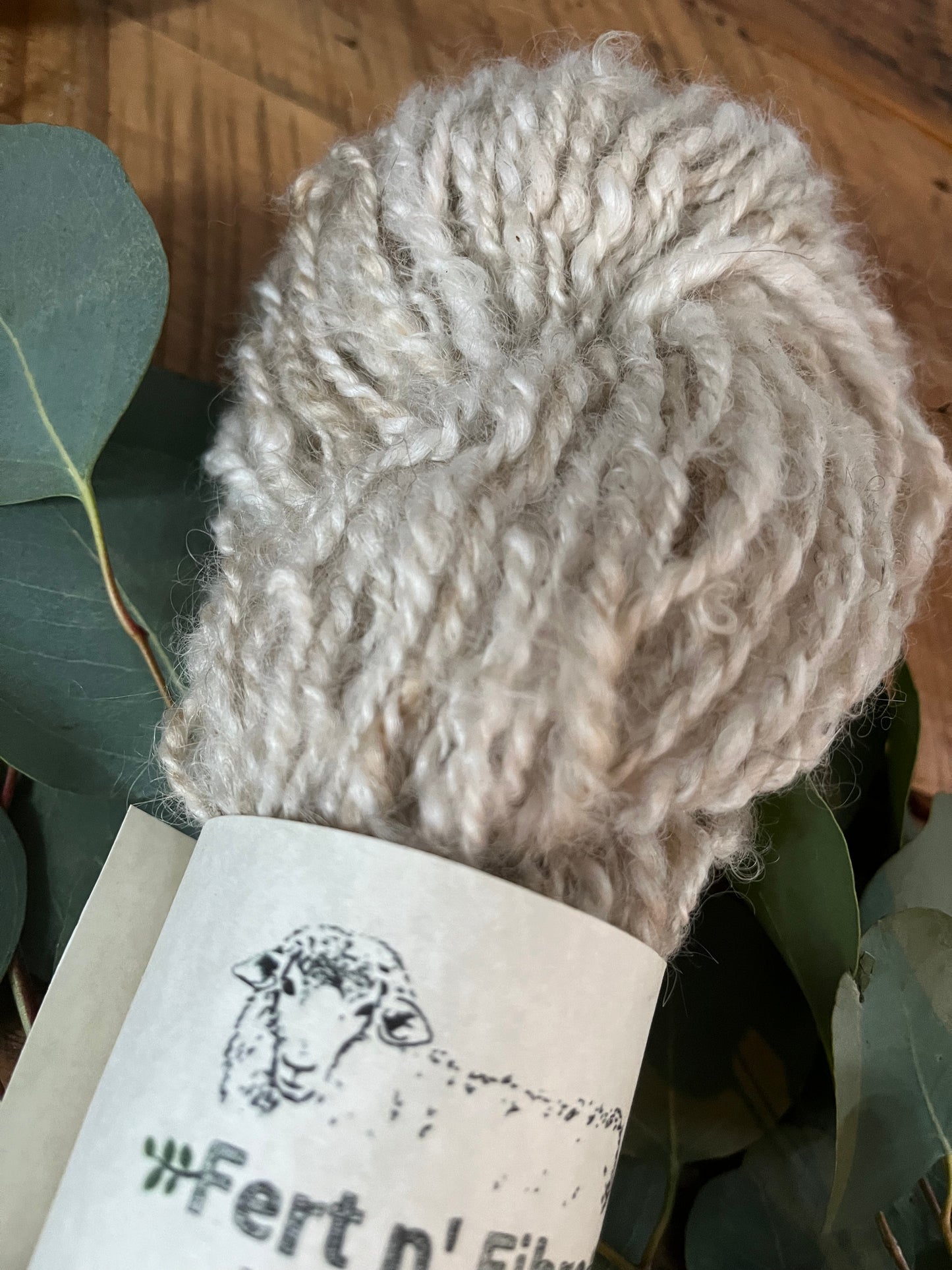 Handspun Yarn Cotwolds X - Turtle