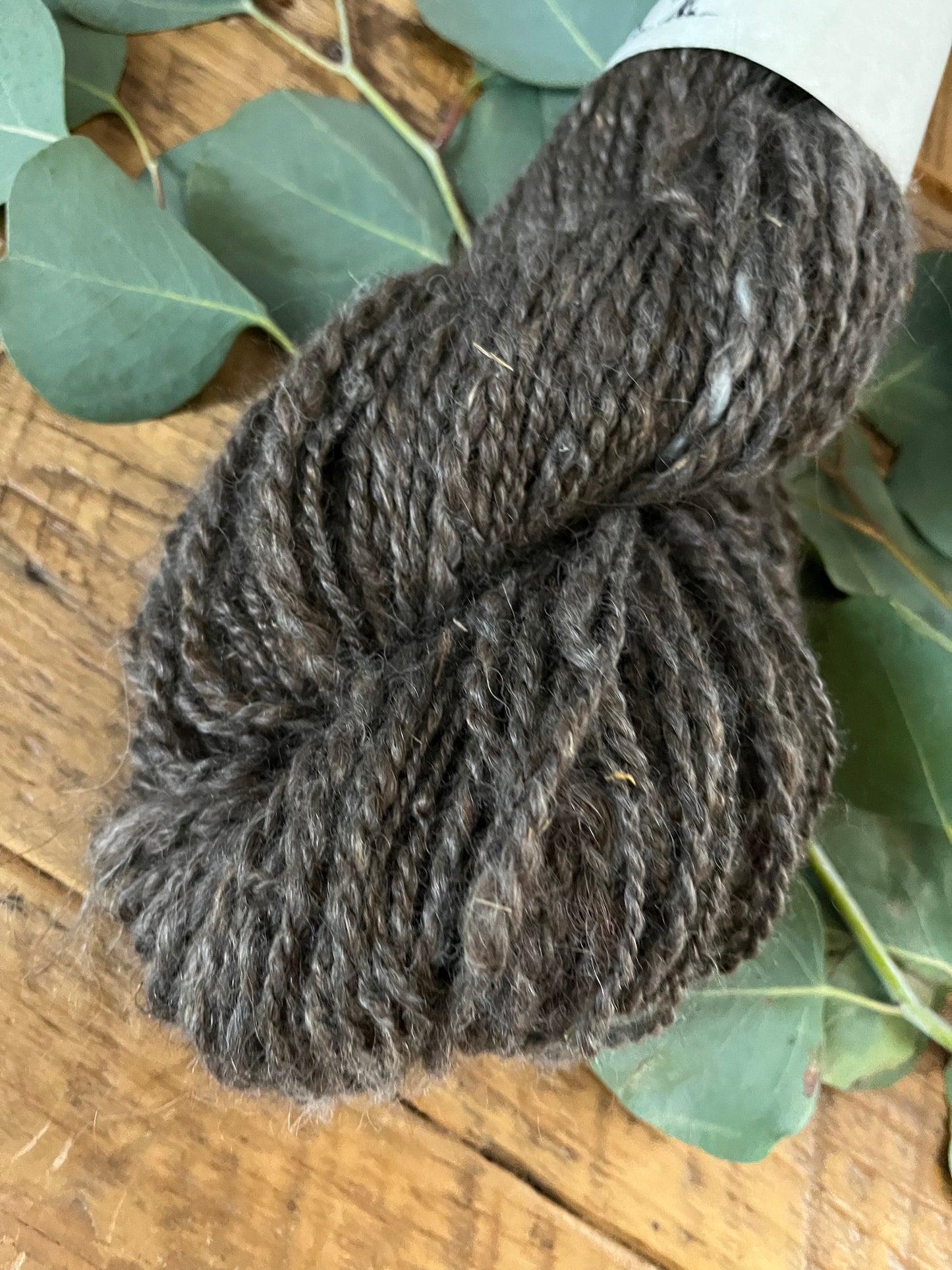 Handspun Suri Llama Yarn - Sparkie