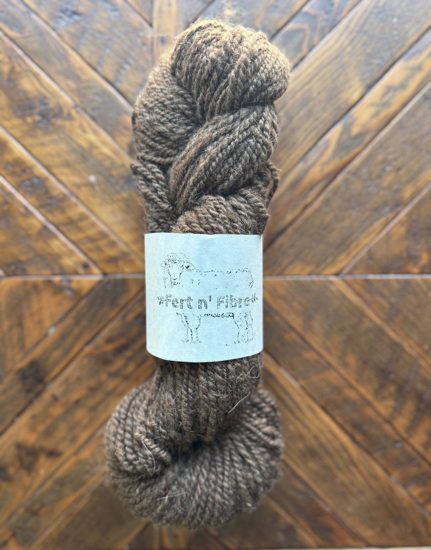 Handspun Yarn - Latte