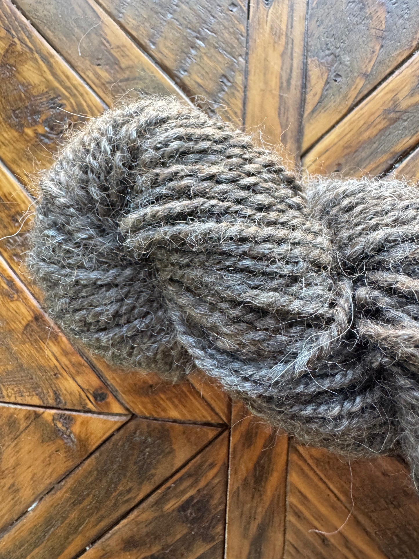 Handspun Suri Llama Yarn - Sparkie
